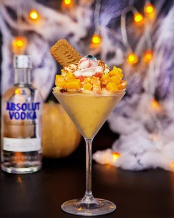 Vodka & Pumpkin Snow Ice