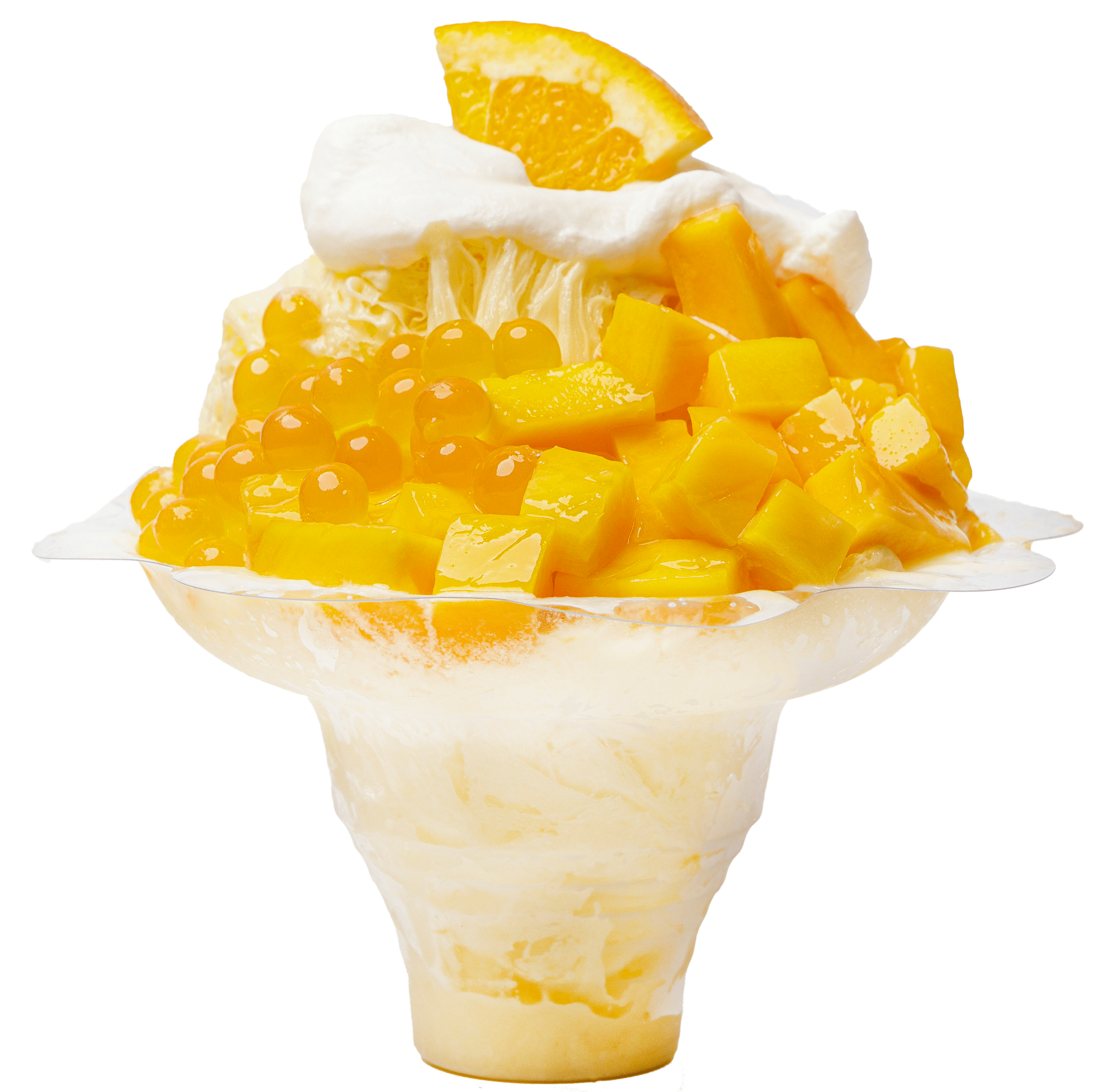 Mango Stupidly Fluffy Ice Cream