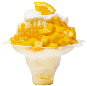 Mango Stupidly Fluffy Ice Cream